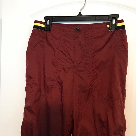 Free People Red Ripple Sport Pants XS parachute - Picture 5 of 7